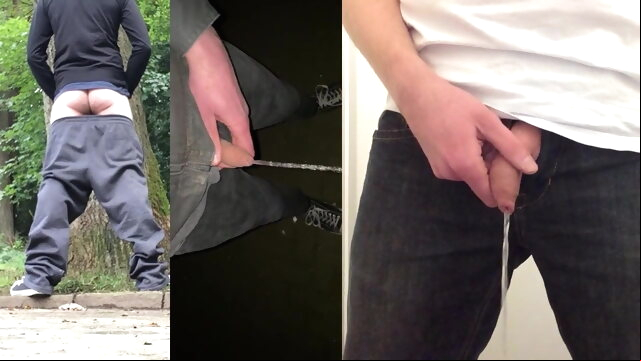 Infinite Piss! (Piss gay porno amateur  locker room outdoor